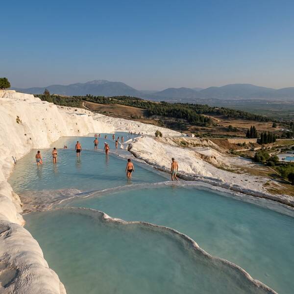 Pamukkale Travertenleri